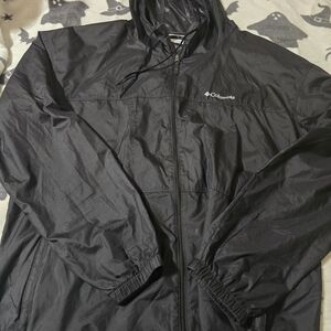 Columbia Black Windbreaker Jacket